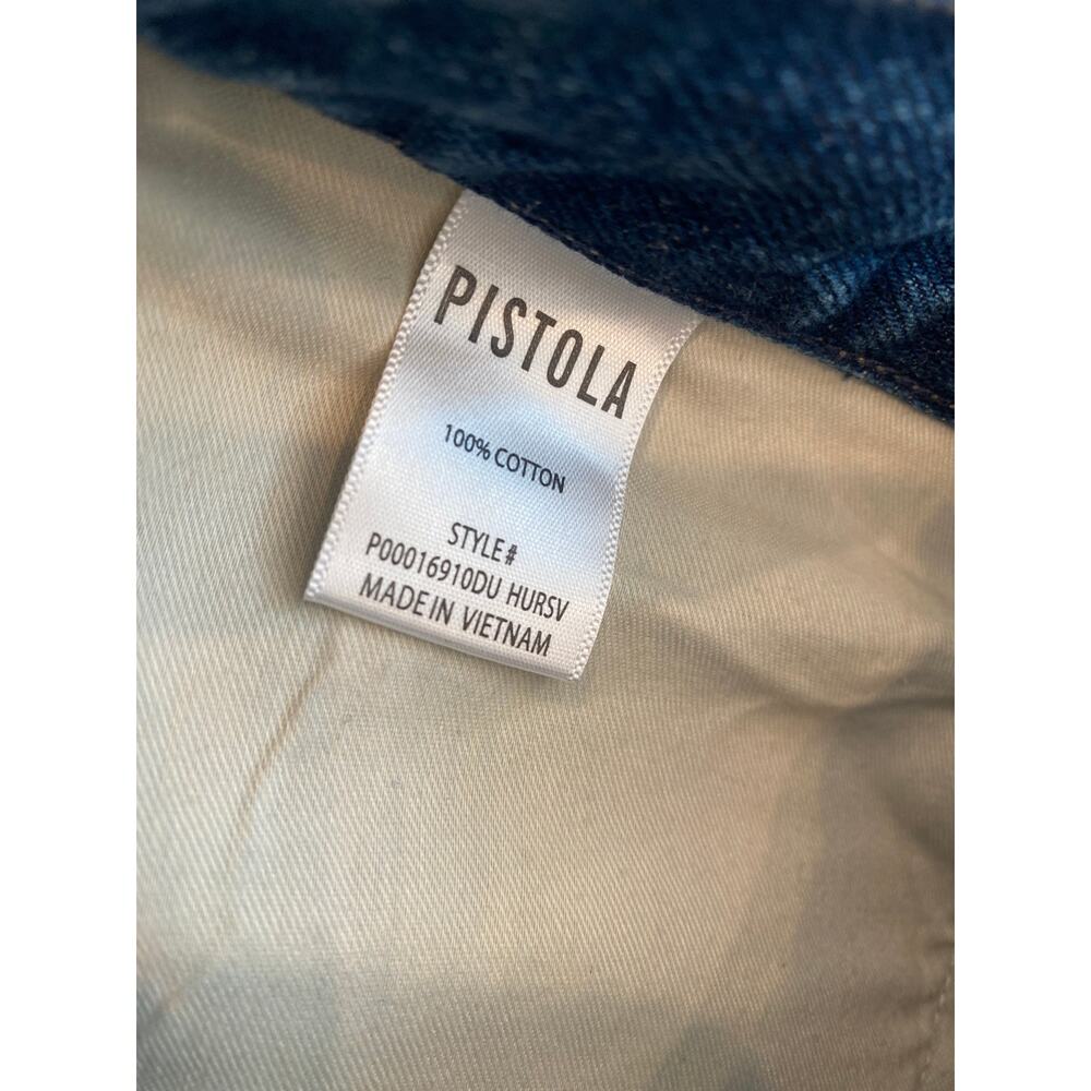 Pistola Hendrix High Rise Baggy Jean  Hurst Vintage Denim Wide Leg Size 30 - Picture 5 of 6